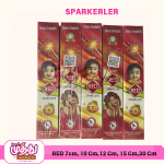 12 CM Red Sparklers (10 Pcs)